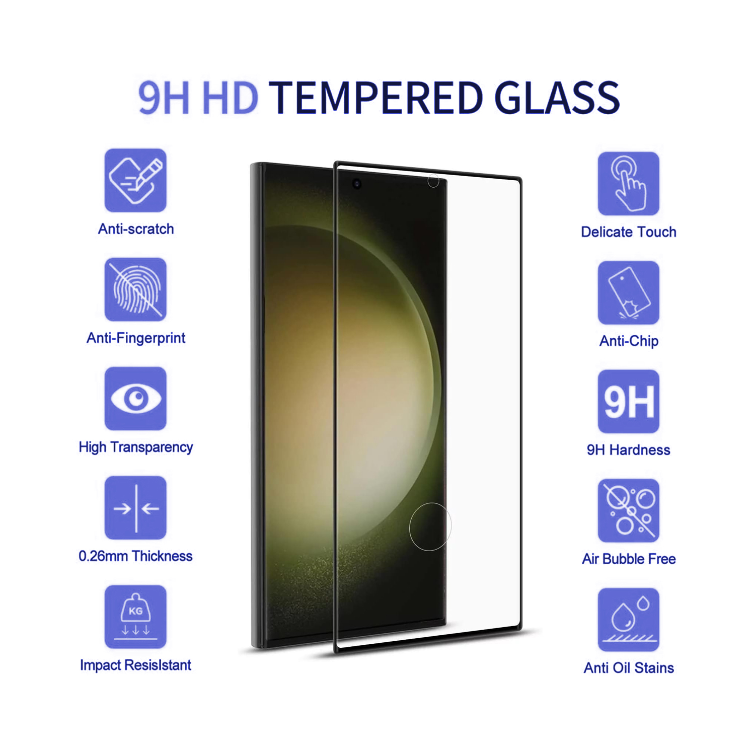 AZOX®-Samsung-Galaxy-S23-T-Screen-Protector-glue-Image-1